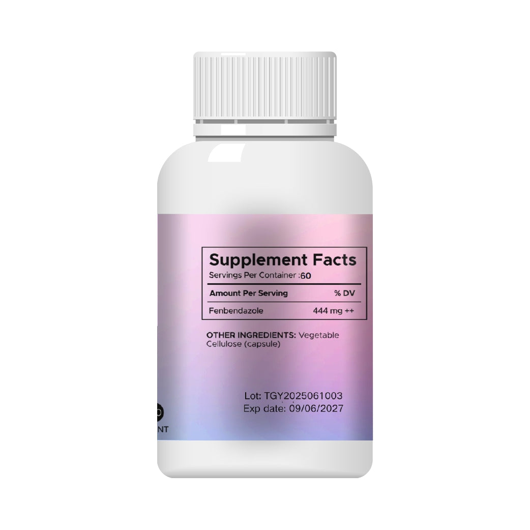 Fenbendazole 444mg 120 Capsules - Fenbendazol 444mg, Purity >99%,